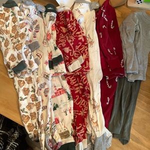 Christmas pajama bundle Burt’s bees
